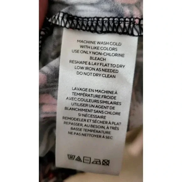 FREE PEOPLE Daria Dress T Back Jersey Maxi Dress BLACK COMBO - Picture 13 of 13